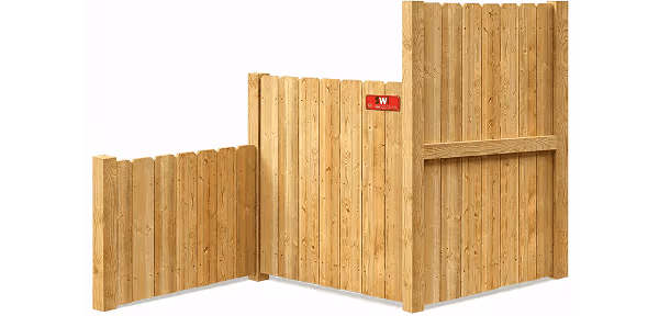 Wood fence height options