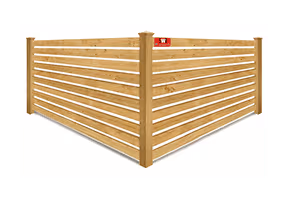 Horizontal Spaced Picket