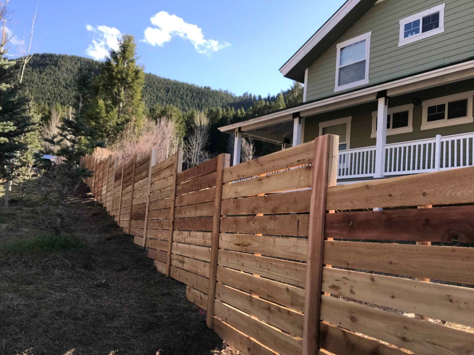 Photo of wood fence in Wyoming by SWi Fence