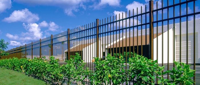 Wyoming Commercial Aluminum Industrial Fence