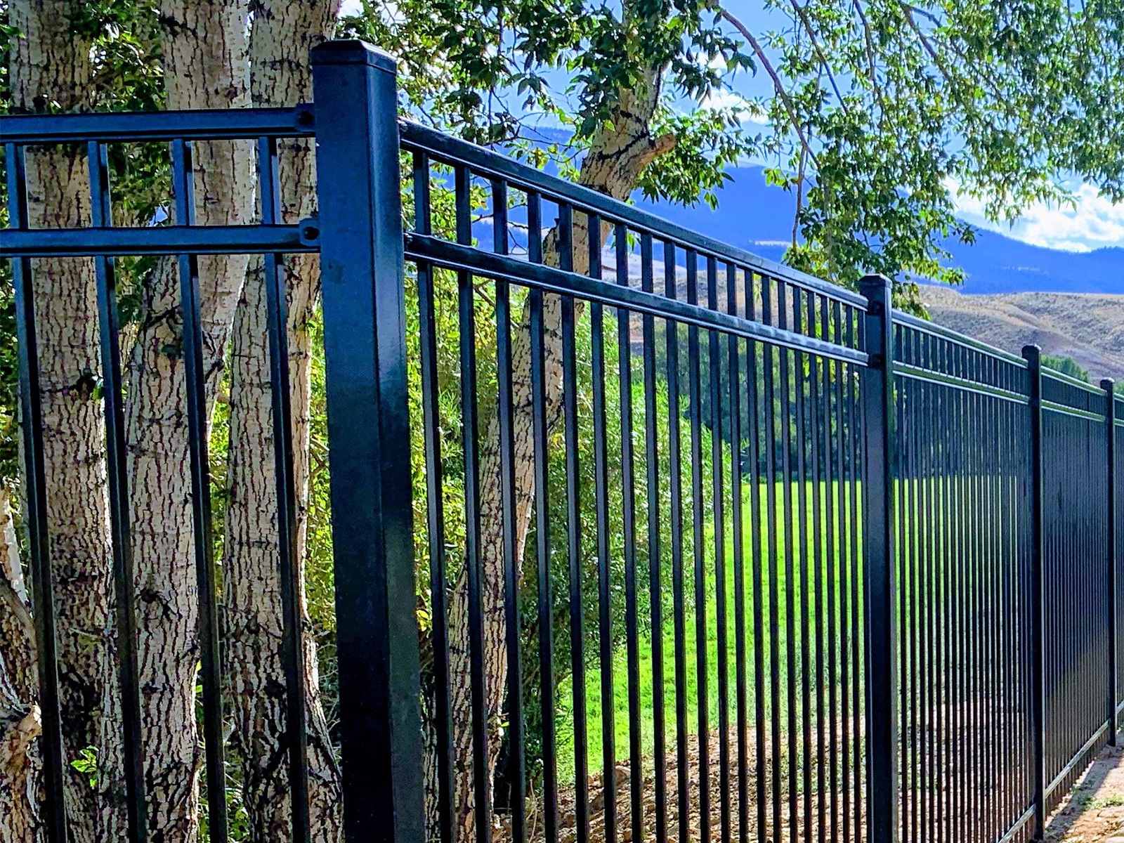 Residential Aluminum Fence - Casper, Wyoming