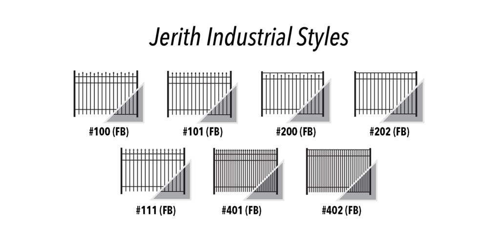 Jerith Aluminum Industrial Fence Options for Wyoming Residents