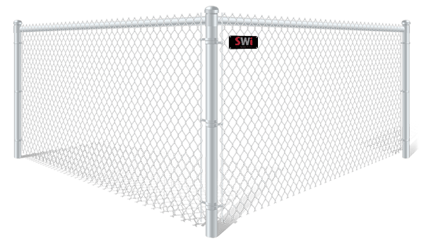 White Plastic Coated Chain Link fence contractor in Wyoming