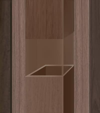  Composite hollow post fence installation 