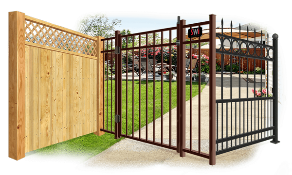 Decorative fence features popular with Wyoming homeowners