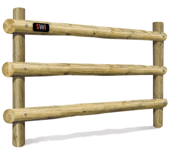 3 Round Rail fence Wyoming