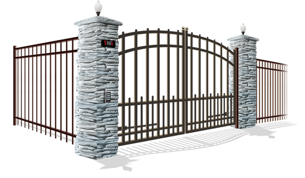 Estate gate options in the Wyoming area.