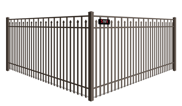 Decorative commercial aluminum fence company Wyoming