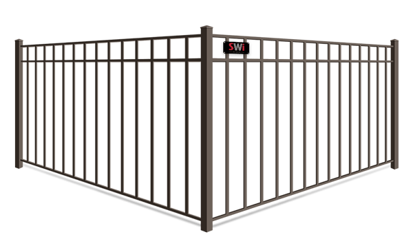 3 Rail aluminum fence company in Wyoming