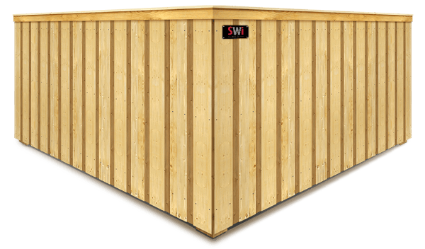 Board on Board wood fence company in Wyoming