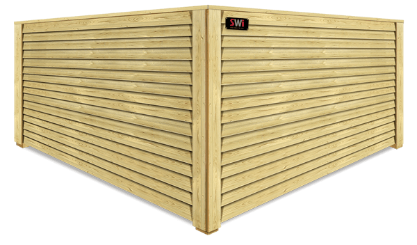 Lapped wood fence company in Wyoming