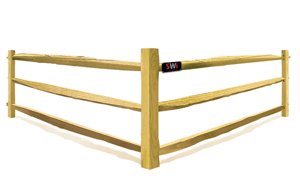 Split Rail wood fence company in Wyoming