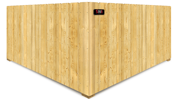 Stockade privacy wood fence company in Wyoming