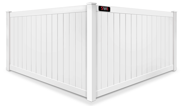 Full Privacy vinyl fence contractor in Wyoming