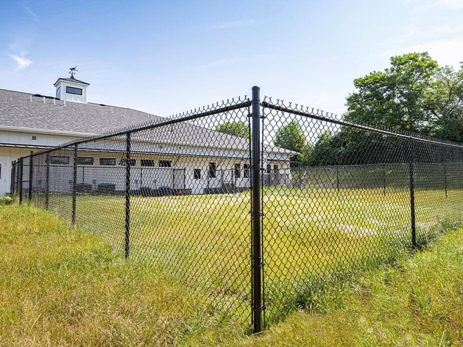 Commercial fence installation in Wyoming