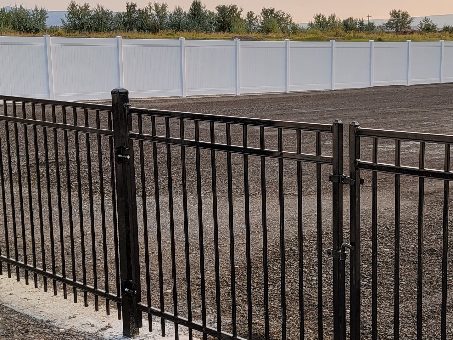 Wyoming Fence Company | Aluminum Fence Project