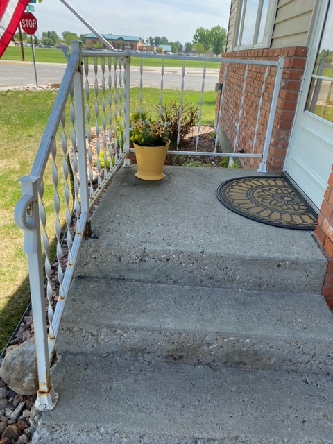 Old Steel Railing for home