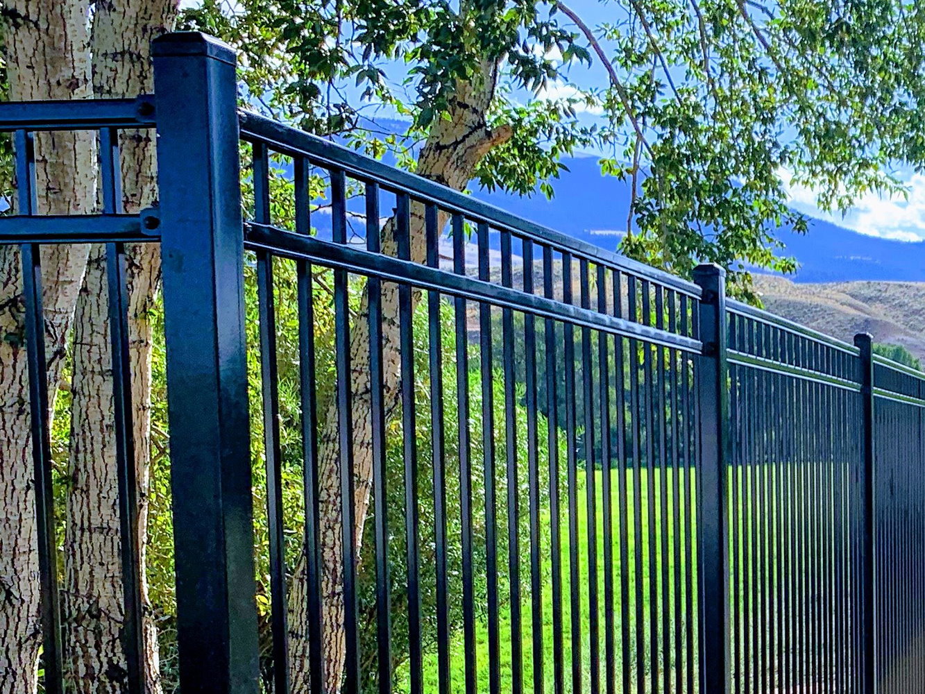 Alpine WY Aluminum Fences