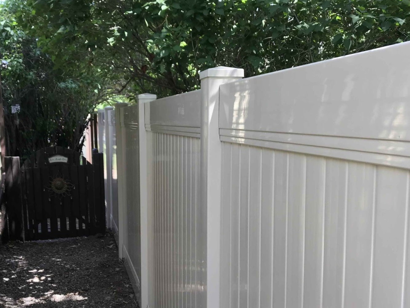 Ethete Wyoming vinyl privacy fencing