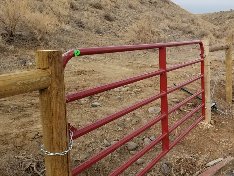 Fremont County Wyoming Fence Project Photo