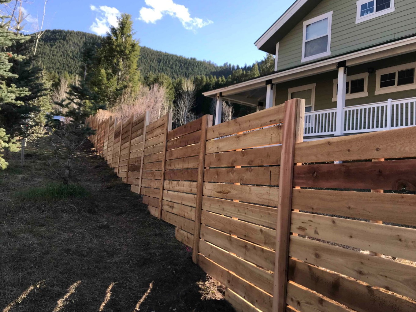 Hoback Wyoming Fence Project Photo