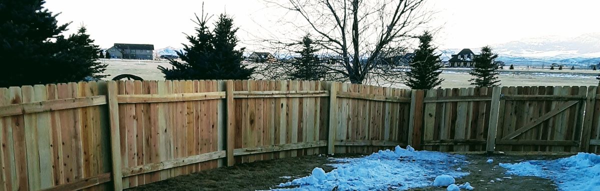Rock Springs Wyoming residential fencing contractor